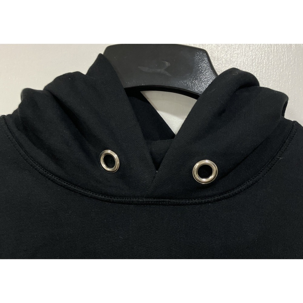 Helmut Lang Black Strap Hoodie Size Men's XXL/Women's XXXL - Picture 2 of 10